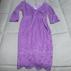 Purple dress